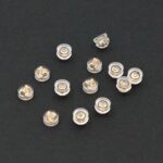 Gold ear plugs, one pack