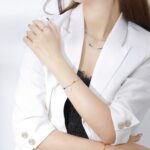 Rainbow smile bracelet with female - Image 3